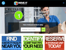 Tablet Screenshot of moveitstorage.com